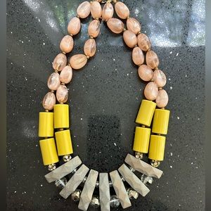 Anthropologie Chunky Boho Necklace
